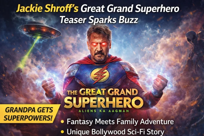Jackie Shroff’s Great Grand Superhero Teaser Sparks Buzz